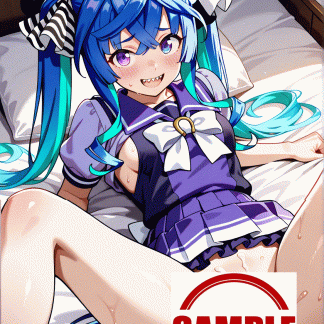 ウマ〇 ツインターボ風 ポスター アニメ エロ 美乳 グラビア ファンアート 同人アート 0726 (12)