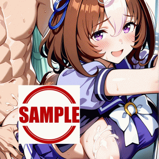 ウマ〇 メイショウドトウ風 ポスター アニメ エロ 美乳 グラビア ファンアート 同人アート 0725 (10)