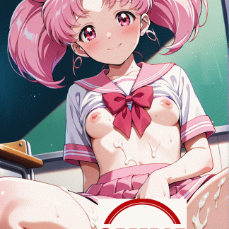 セーラームー〇 ミニウサ風 ポスター アニメ エロ 美乳 グラビア ファンアート 同人アート 0918 (10)