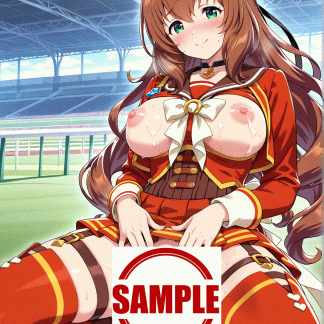 ウマ〇 マルゼンスキー風 ポスター アニメ エロ 美乳 グラビア ファンアート 同人アート 1029 (13)