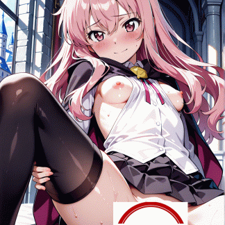 ゼロの〇い魔 ルイズ風 ポスター アニメ エロ 美乳 グラビア ファンアート 同人アート 1104 (22)