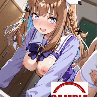 ウマ〇 アーモンドアイ風 ポスター アニメ エロ 美乳 グラビア ファンアート 同人アート 0727 (5)
