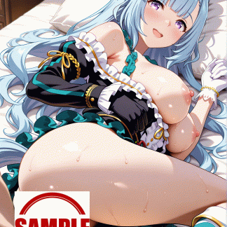 ウマ〇 メジロアルダン風 ポスター アニメ エロ 美乳 グラビア ファンアート 同人アート 1015 (27)