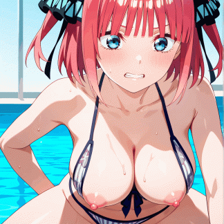 五等分の花〇 中野二乃風 ポスター ファンアート 同人アート 0616 (168)