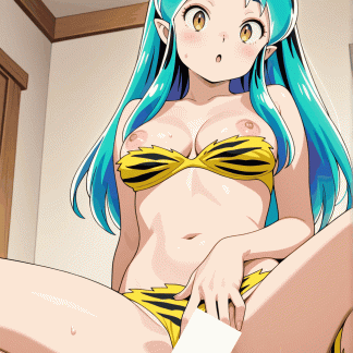 うる星〇つら ラム風 ポスター ファンアート 同人アート 0622(117)
