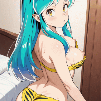 うる星〇つら ラム風 ポスター ファンアート 同人アート 0622(126)