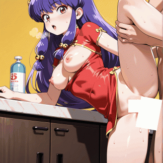 らんま1／〇 シャンプー風 ポスター ファンアート 同人アート 0623 (285)