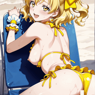 フレッシュプリキュ〇 キュアパイン風 ポスター アニメ エロ 美乳 グラビア ファンアート 同人アート 0510(149)