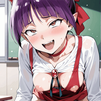 ゲゲゲの鬼〇郎 猫娘風 ポスター アニメ エロ 美乳 グラビア ファンアート 同人アート 0510 (271)