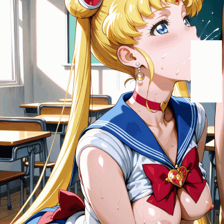 セーラームー〇 月野 うさぎ風 ポスター 同人アート 0723 (110)