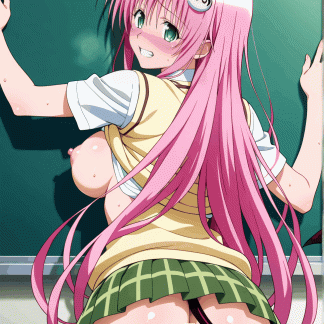 To LOV〇 ララ風 ポスター アニメ エロ 美乳 グラビア ファンアート 同人アート 0607 (323)