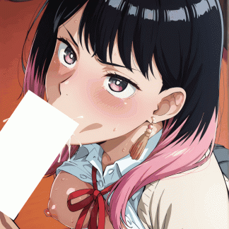 あか〇噺 桜咲朱音風 ポスター アニメ 同人アート 0718 (129)
