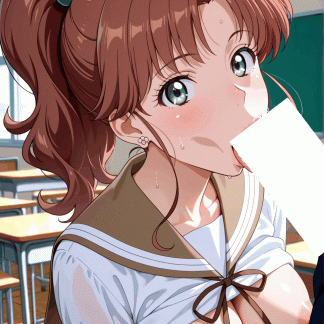 セーラームー〇 木野 まこと風 ポスター 同人アート 0723 (98)