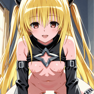 To LOV〇 ヤミ風 ポスター アニメ エロ 美乳 グラビア ファンアート 同人アート 0607 (53)