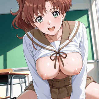 セーラームー〇 木野 まこと風 ポスター 同人アート 0723 (199)