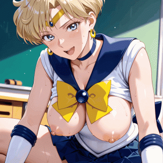 セーラームー〇 天王 はるか風 ポスター同人アート 0723 (363)