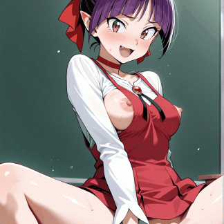 ゲゲゲの鬼〇郎 猫娘風 ポスター アニメ エロ 美乳 グラビア ファンアート 同人アート 0510 (41)