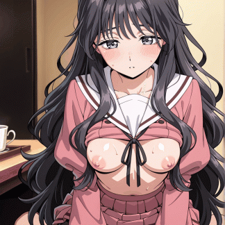 薫る花は〇と咲く 和栗薫子風 ポスター 同人アート 0723 (127)