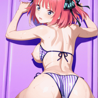 五等分の花〇 中野二乃風 ポスター ファンアート 同人アート 0616 (171)