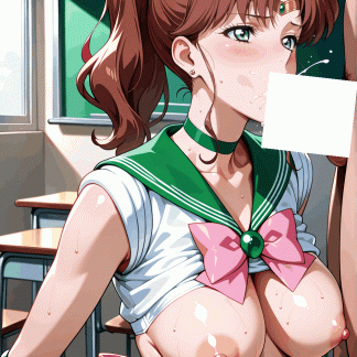 セーラームー〇 木野 まこと風 ポスター 同人アート 0723 (514)