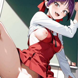 ゲゲゲの鬼〇郎 猫娘風 ポスター アニメ エロ 美乳 グラビア ファンアート 同人アート 0510 (67)