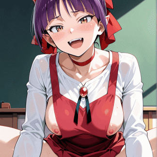 ゲゲゲの鬼〇郎 猫娘風 ポスター アニメ エロ 美乳 グラビア ファンアート 同人アート 0510 (103)