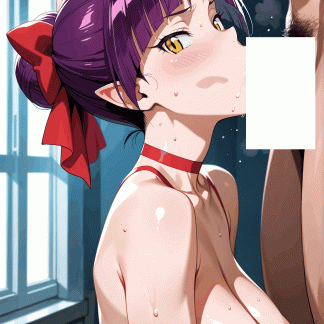 ゲゲゲの鬼〇郎 猫娘風 ポスター アニメ エロ 美乳 グラビア ファンアート 同人アート 0627(30)