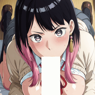 あか〇噺 桜咲朱音風 ポスター アニメ 同人アート 0718 (150)