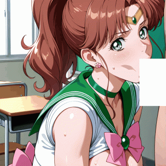 セーラームー〇 木野 まこと風 ポスター 同人アート 0723 (354)