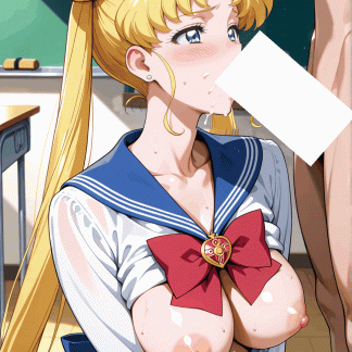 セーラームー〇 月野 うさぎ風 ポスター 同人アート 0723 (316)