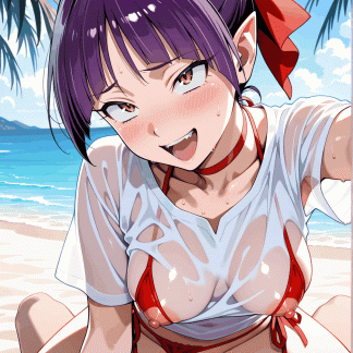 ゲゲゲの鬼〇郎 猫娘風 ポスター アニメ エロ 美乳 グラビア ファンアート 同人アート 0510 (243)