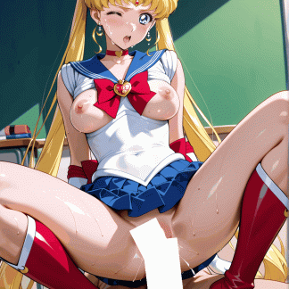 セーラームー〇 月野 うさぎ風 ポスター 同人アート 0723 (198)