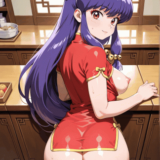 らんま1／〇 シャンプー風 ポスター ファンアート 同人アート 0623 (287)