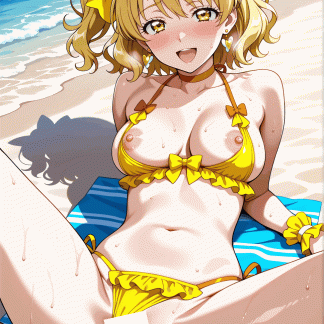 フレッシュプリキュ〇 キュアパイン風 ポスター アニメ エロ 美乳 グラビア ファンアート 同人アート 0510(151)