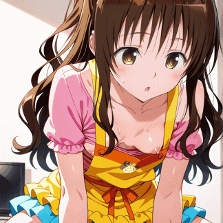 To LOV〇 結城 美柑風 ポスター アニメ エロ 美乳 グラビア ファンアート 同人アート 0607 (115)