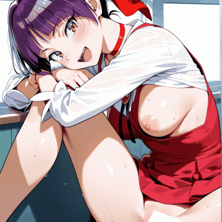 ゲゲゲの鬼〇郎 猫娘風 ポスター アニメ エロ 美乳 グラビア ファンアート 同人アート 0510 (77)