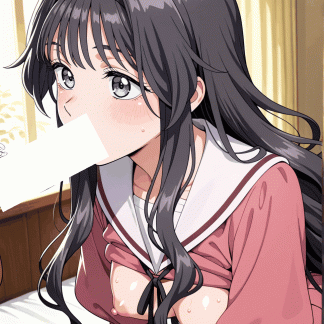 薫る花は〇と咲く 和栗薫子風 ポスター 同人アート 0723 (36)