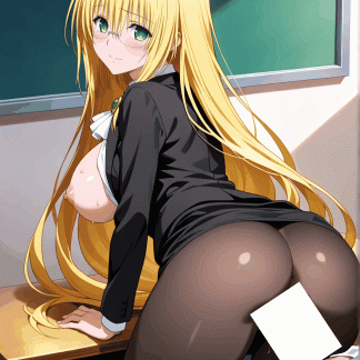 To LOV〇 ルナティーク風 ポスター アニメ エロ 美乳 グラビア ファンアート 同人アート 0617 (60)