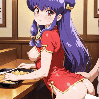 らんま1／〇 シャンプー風 ポスター ファンアート 同人アート 0623 (267)