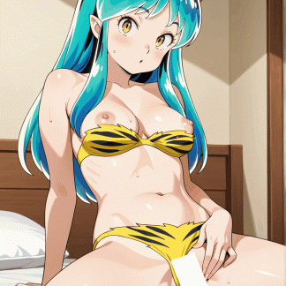 うる星〇つら ラム風 ポスター ファンアート 同人アート 0622(111)