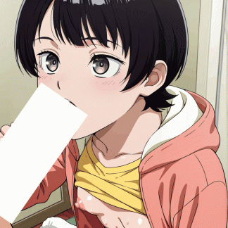 あか〇噺 桜咲朱音風 ポスター アニメ 同人アート 0719 (178)