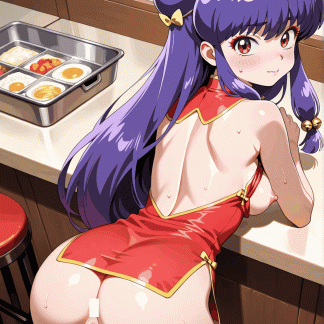 らんま1／〇 シャンプー風 ポスター ファンアート 同人アート 0623 (198)