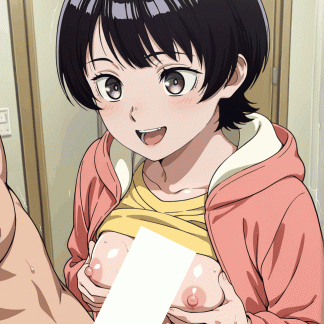 あか〇噺 桜咲朱音風 ポスター アニメ 同人アート 0719 (67)