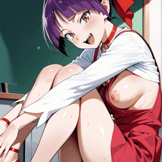 ゲゲゲの鬼〇郎 猫娘風 ポスター アニメ エロ 美乳 グラビア ファンアート 同人アート 0510 (130)