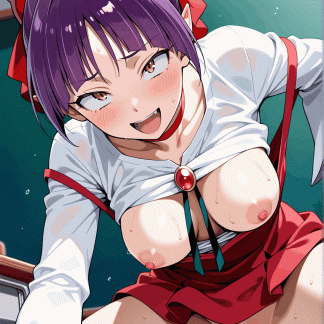 ゲゲゲの鬼〇郎 猫娘風 ポスター アニメ エロ 美乳 グラビア ファンアート 同人アート 0510 (268)