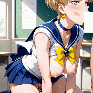 セーラームー〇 天王 はるか風 ポスター同人アート 0723 (248)