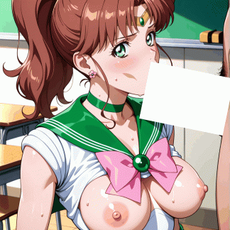 セーラームー〇 木野 まこと風 ポスター 同人アート 0723 (259)