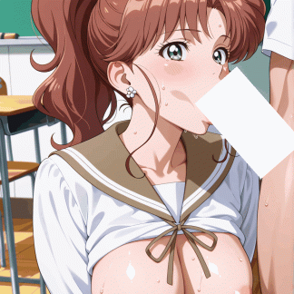セーラームー〇 木野 まこと風 ポスター 同人アート 0723 (212)