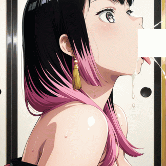 あか〇噺 桜咲朱音風 ポスター アニメ 同人アート 0718 (01)
