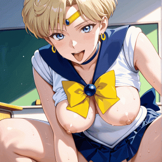 セーラームー〇 天王 はるか風 ポスター同人アート 0723 (293)
